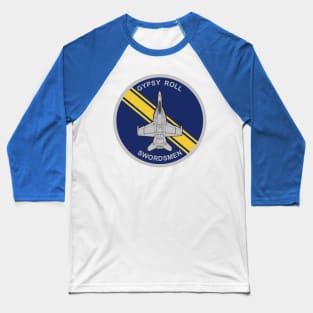 VFA-32 Fighting Swordsmen - F/A-18 Baseball T-Shirt